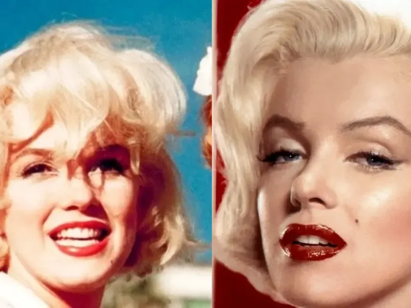 عکس جوانی «مرلین مونرو» همراه با یک اسلحه در کالیفرنیا؛ سال 1324