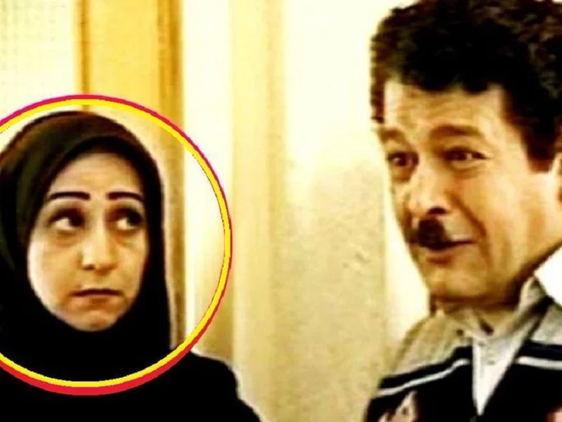 چهره شکسته شده مریم سعادت اعظم خانم سریال زی زی گولو در یک مراسم