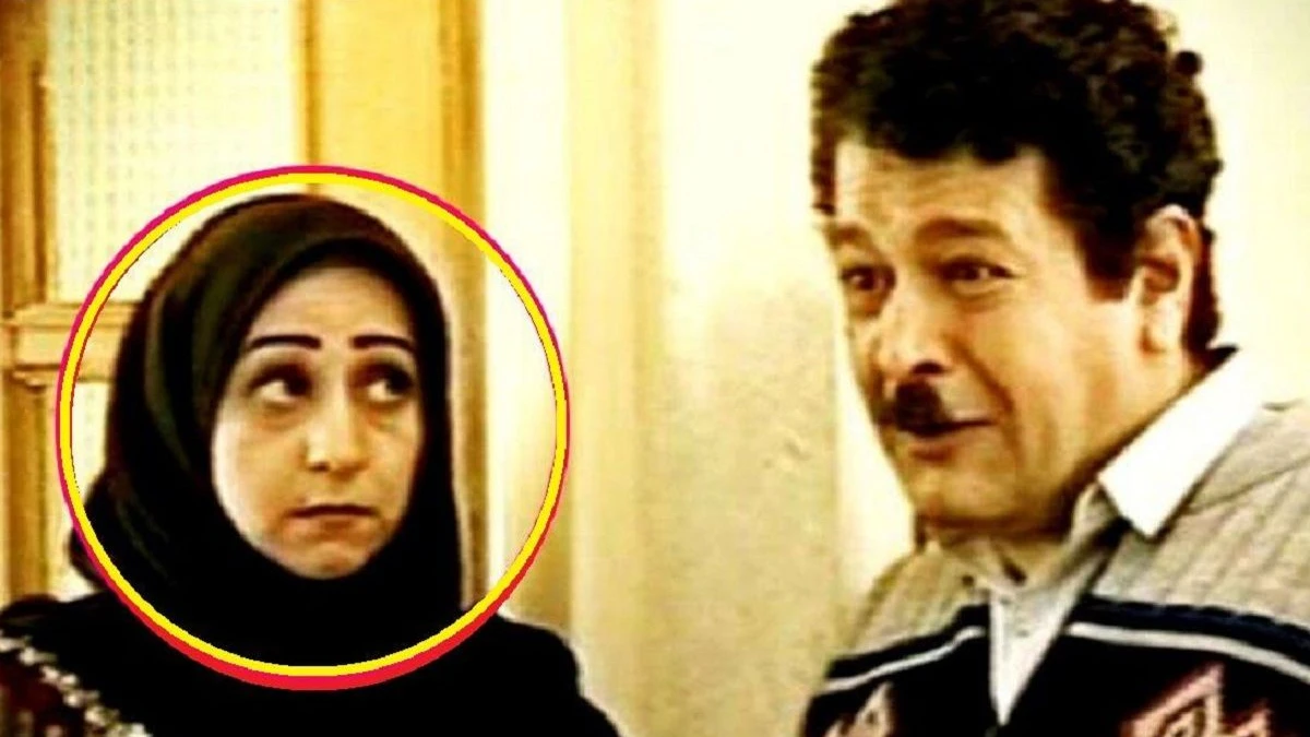 چهره شکسته شده مریم سعادت اعظم خانم سریال زی زی گولو در یک مراسم