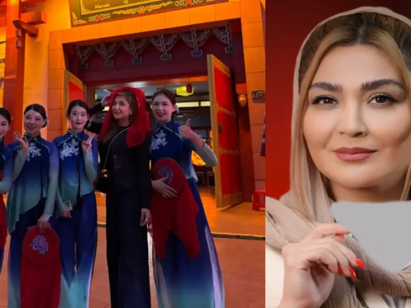 عکس دیدنی و جذاب مریم معصومی در چین