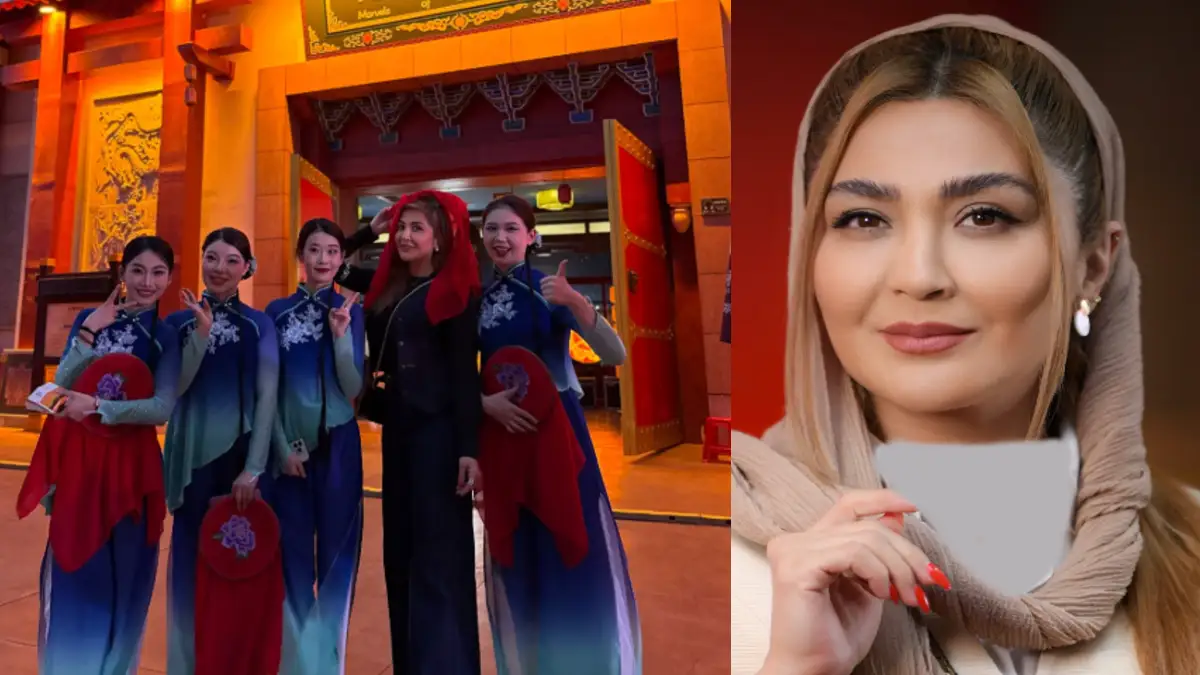 عکس دیدنی و جذاب مریم معصومی در چین