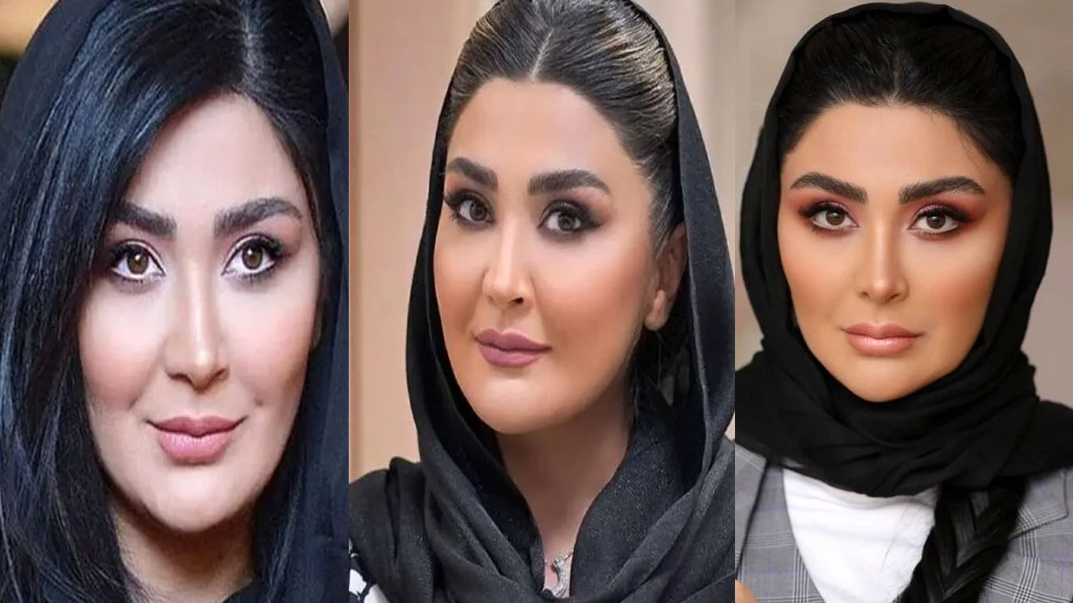 تصویری از مریم معصومی در حال میکاپ جدیدش