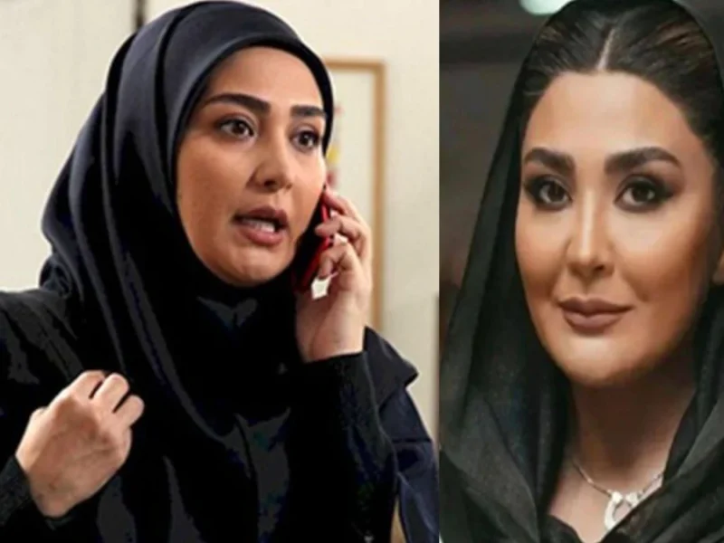 استایل مریم معصومی با مانتوی گل‌دار