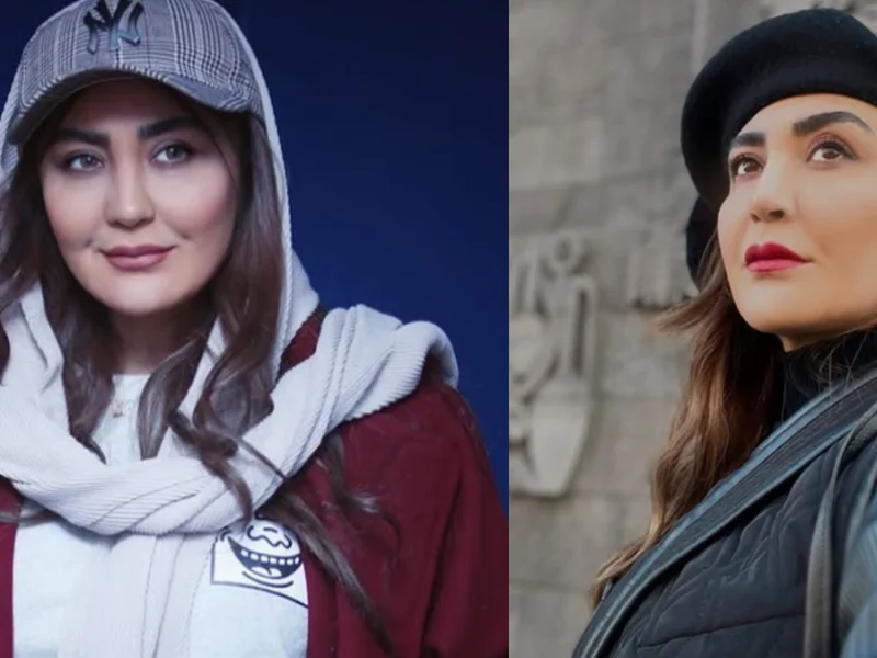 مریم معصومی با ژست و استایل ورزشی