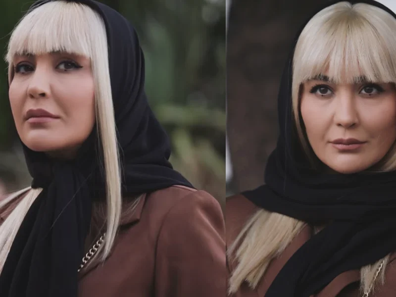 استایل دیدنی و جذاب مریم معصومی با ژست متفاوت در آشپزخانه