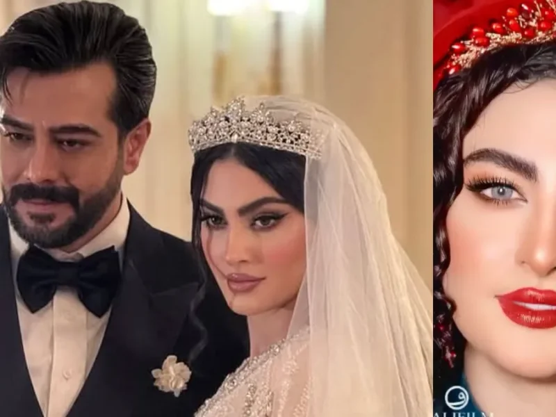 عکس شب یلدا ۱۴۰۴: از اولین شب چله مشترکشون مریم مومن و همسرش با استایل شیک