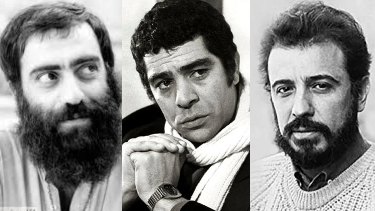 مسعود کیمیایی و بهروز وثوقی در سال 51؛ علی حاتمی در دهه 70