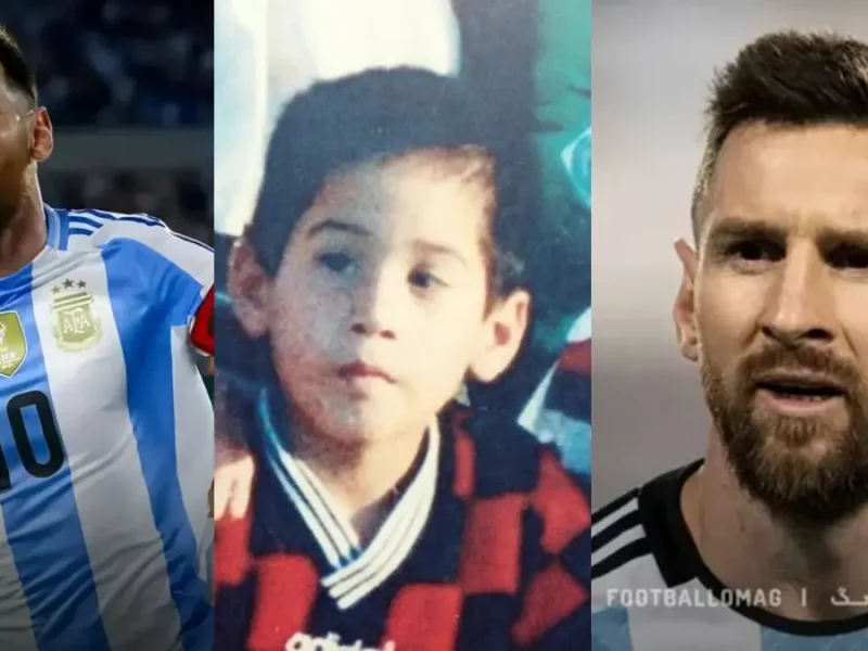 فاش شدن لقب جالب مسی در کودکی