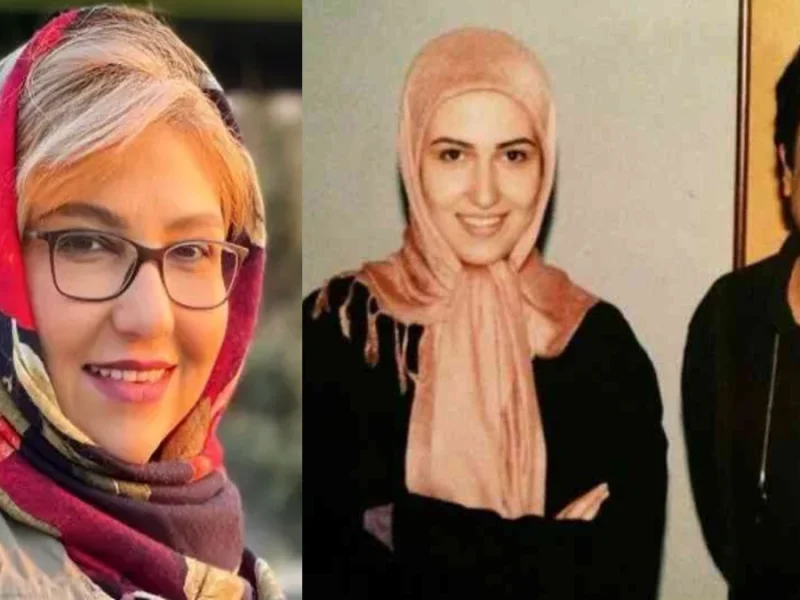 معصومه کریمی بازیگر و همسرش دکتر مزدافر مومنی