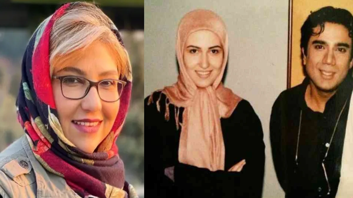 معصومه کریمی بازیگر و همسرش دکتر مزدافر مومنی