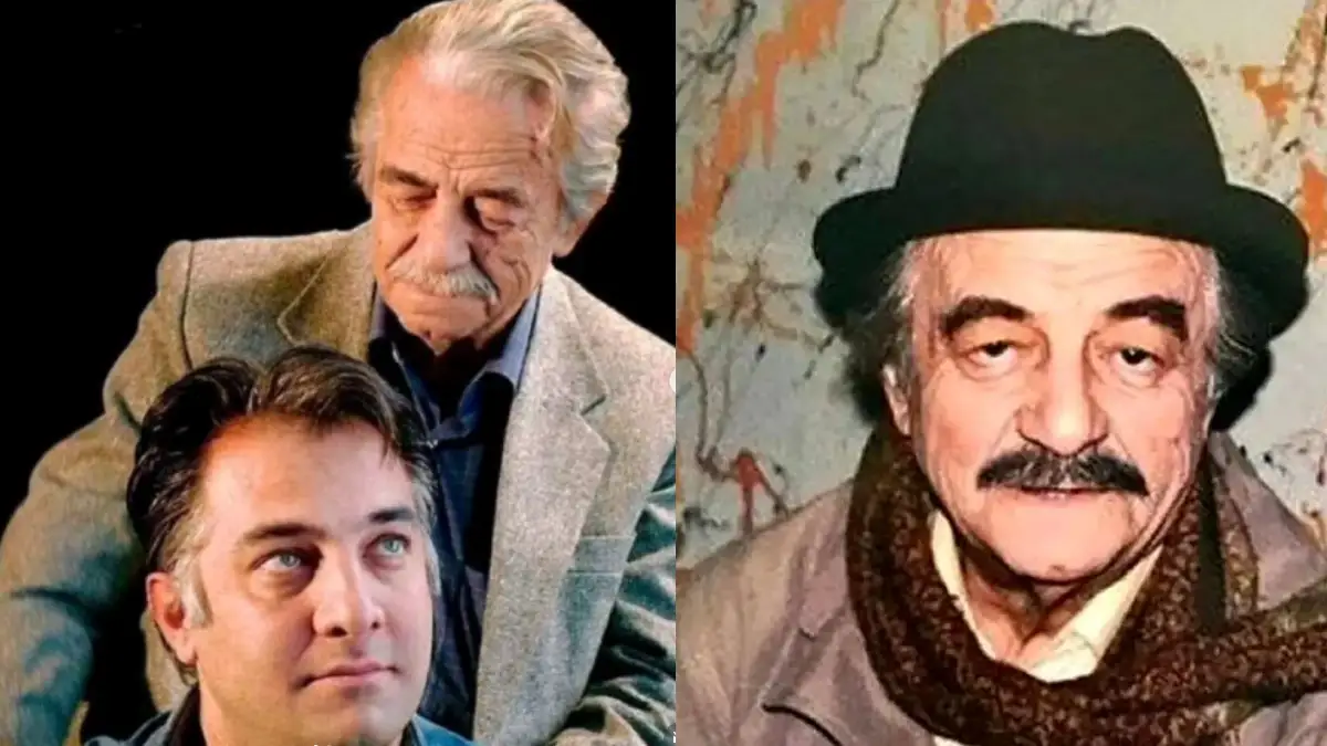 مراسم اهدای جوایز سینمایی منوچهر نوذری در کنار فروزان دهۀ ۵۰