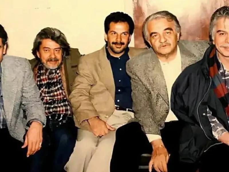 عکس دیده نشده از "منوچهر نوذری و منوچهر والی‌زاده" 4 منوچهر کنار هم
