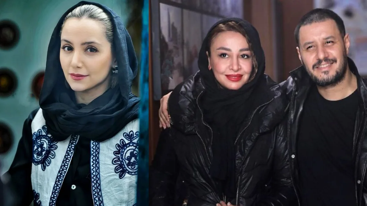 تیپ سفید مه لقا باقری و نازنین بیاتی