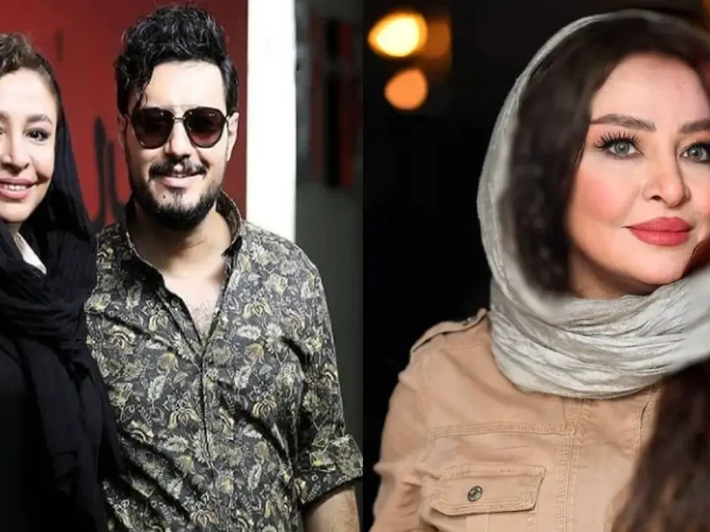 مه لقا باقری که چهره متفاوتی از خود را نشان می‌دهد