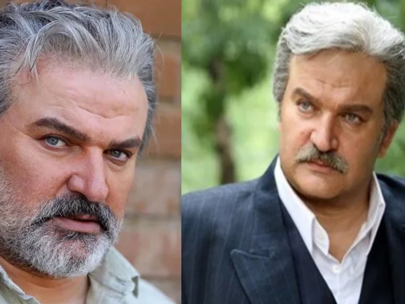 کودکی مهدی سلطانی بازیگر سریال افرا در آغوش پدرش