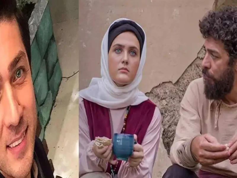 مهدی علیپور شوهر بانو در «سوجان» کنار دخترش