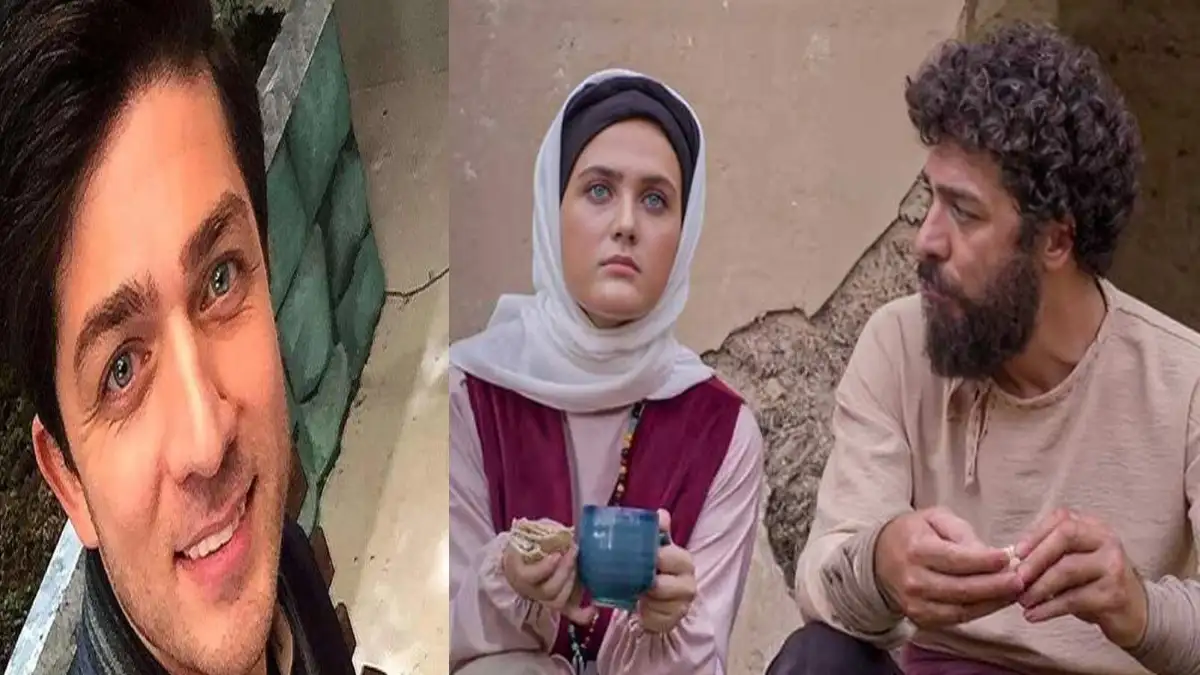 مهدی علیپور شوهر بانو در «سوجان» کنار دخترش