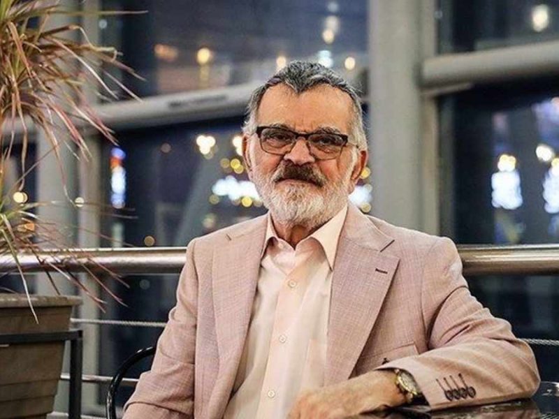 مهدی فخیم زاده و ایرج قادری» در نمایی از فیلم پلنگ در شب
