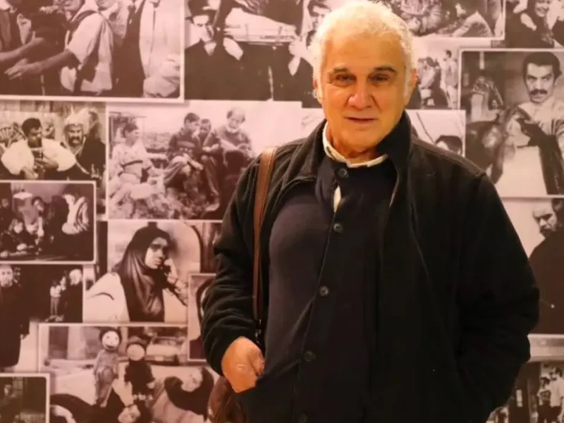 حضور مهدی هاشمی و همسرش در موزه سینما به تماشای فیلم مرد آرام
