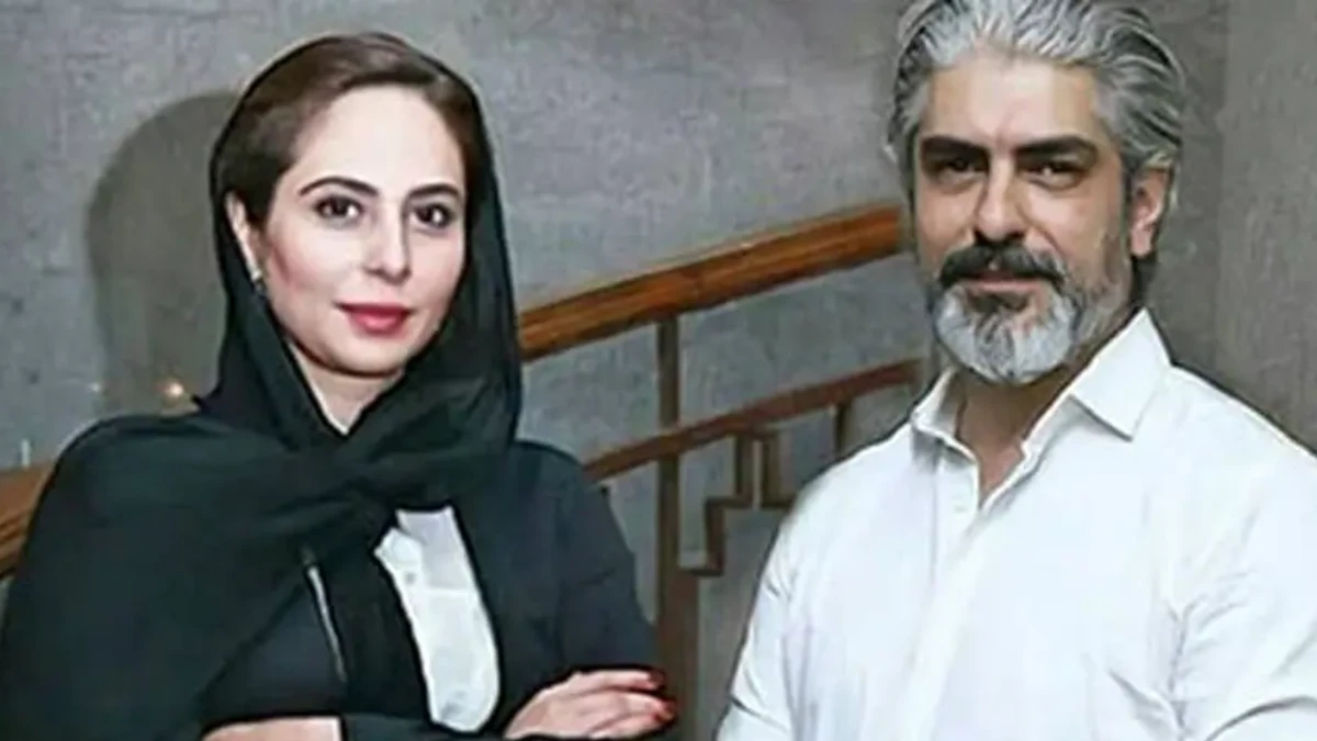 مهدی پاکدل و همسرش رعنا آزادی ور
