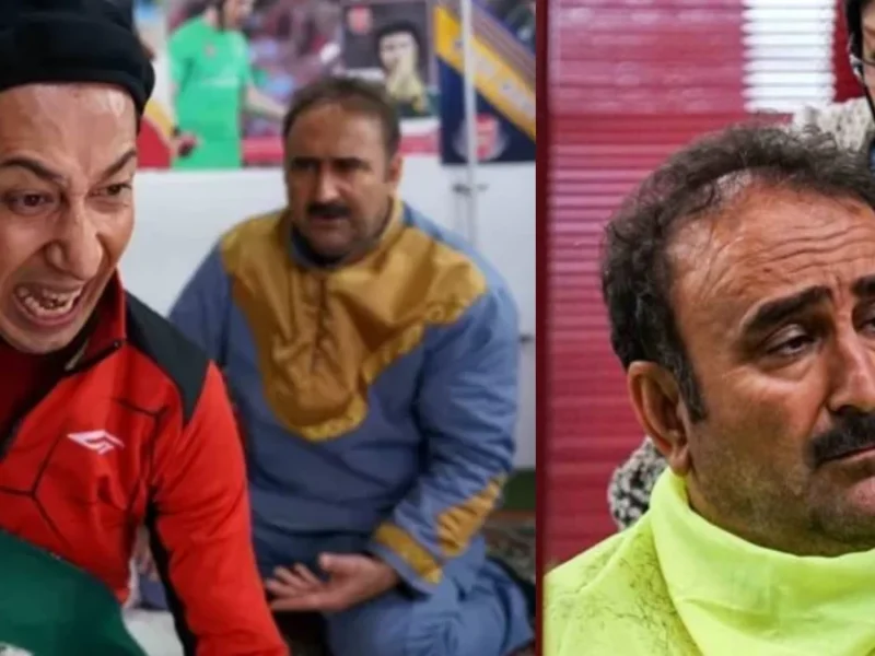 بهرام افشاری و مهران احمدی «بهتاش و بهبود فریبا» در پشت صحنه سریال پایتخت