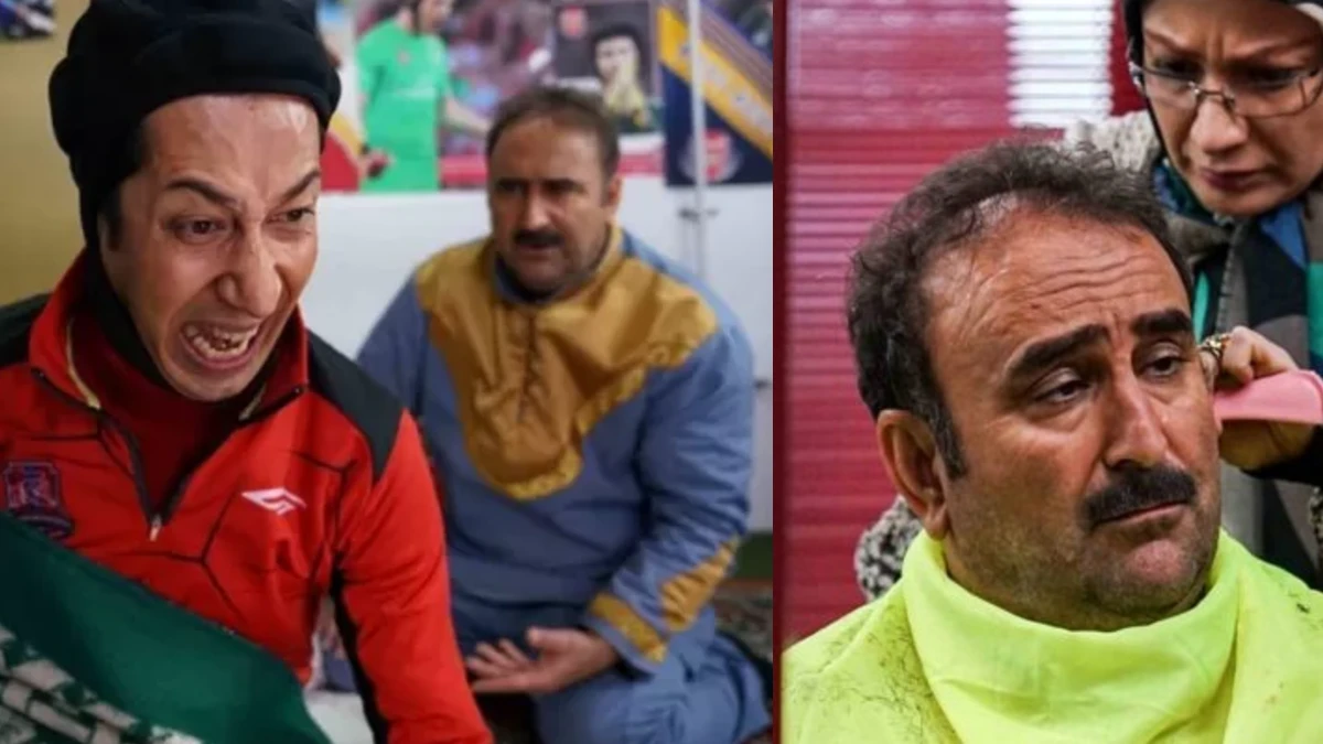 بهرام افشاری و مهران احمدی «بهتاش و بهبود فریبا» در پشت صحنه سریال پایتخت