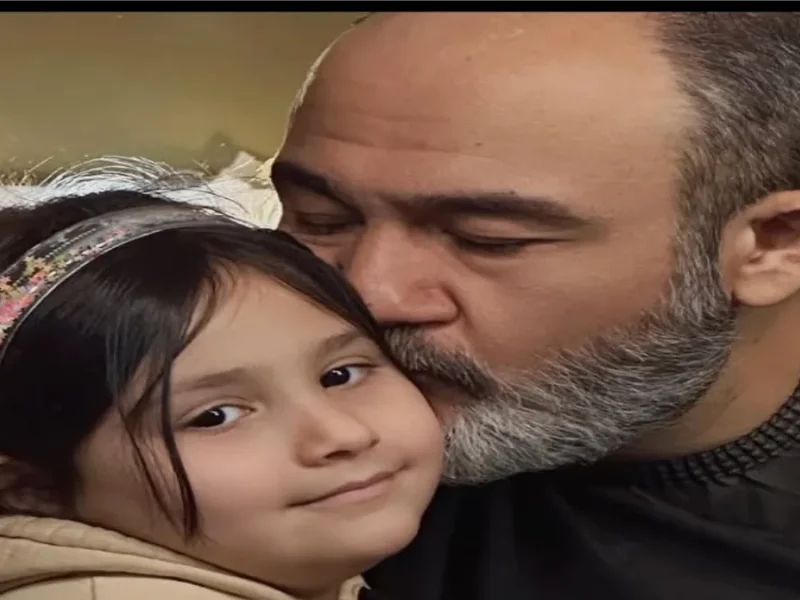 مهران غفوریان" کنار دخترش هانا غفوریان با ژست های جذاب