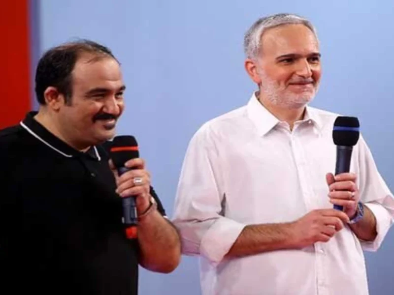 عکس دیده نشده از"مهران غفوریان و بیژن بنفشه‌خواه" در سیزده بدر سال 1372
