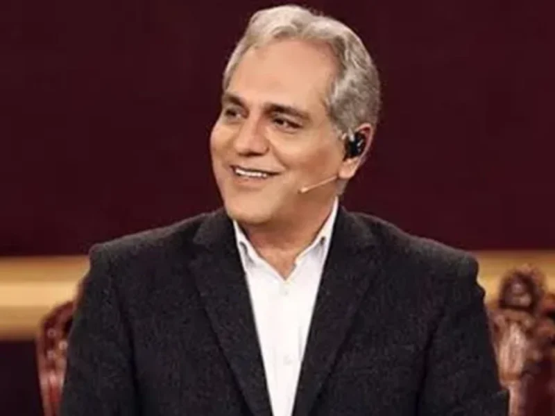 مهران مدیری به همراه همسرشون؛ خانم غزال رجبیان