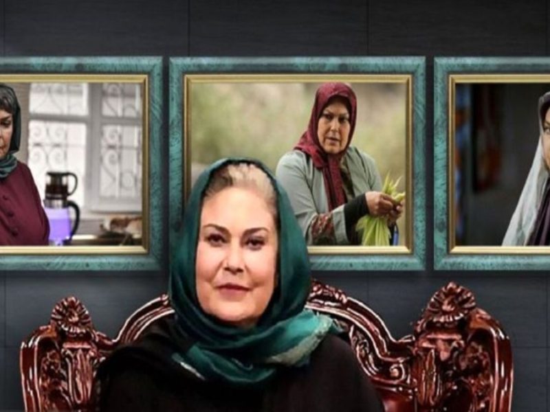 مهرانه مهین ترابی «مرضیه» سریال دلدادگان در 67 سالگی