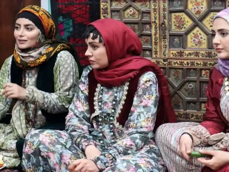 عکس مهرنوش طوسی «باوان دختر ادریس» سریال نون خ 3