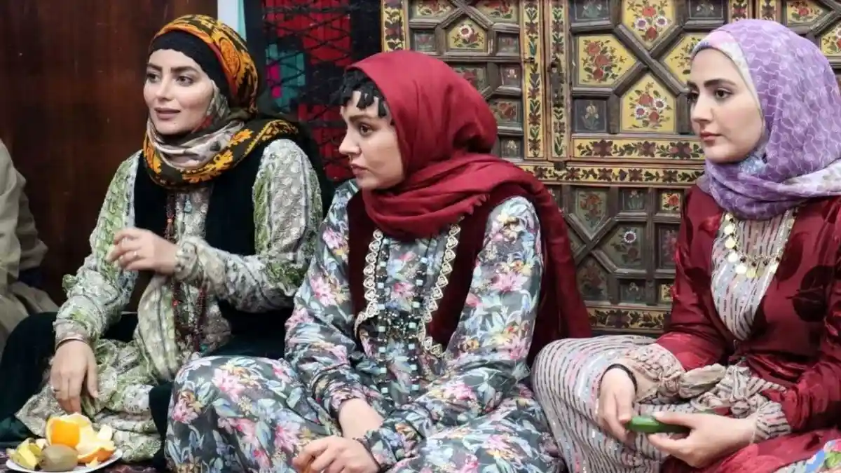 عکس مهرنوش طوسی «باوان دختر ادریس» سریال نون خ 3