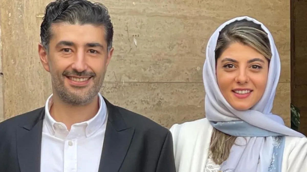 سلفی جذاب مهسا طهماسبی بازیگر در کنار همسرش