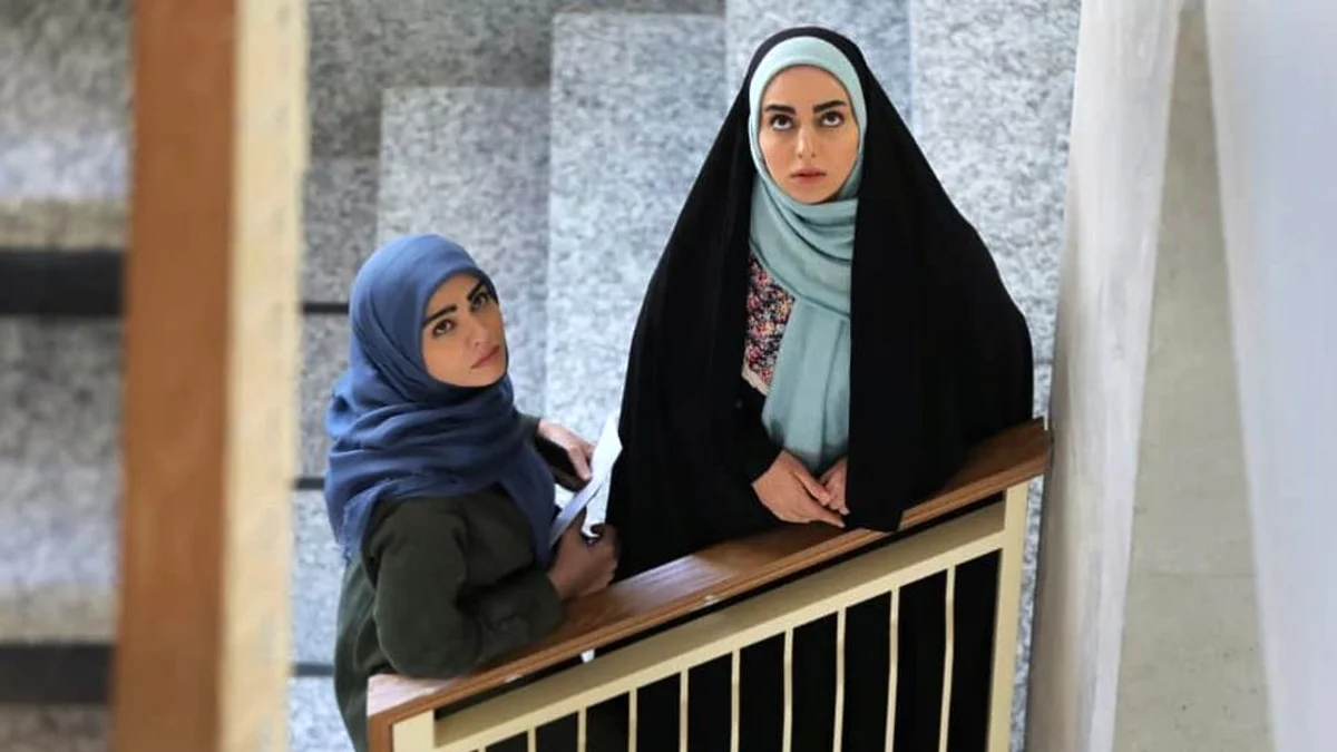 عکس جدید «مرضیه توفیقی مقدم» در اتاق گریم سریال بچه مهندس 4