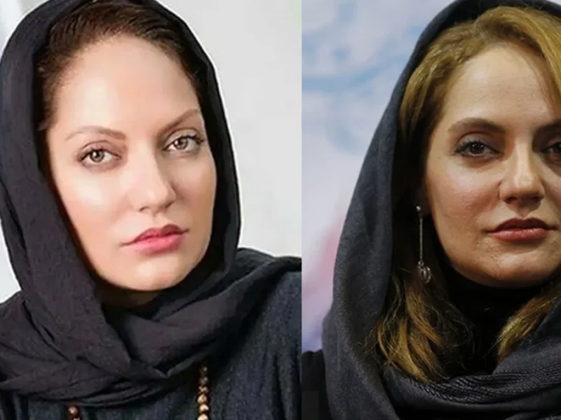 مهناز افشار در دوران دبیرستان با لوح تقدیر