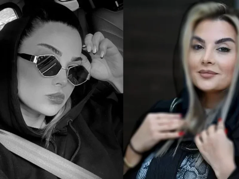 گریم عجیب و ترسناک مونا فائزپور