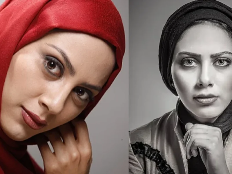 ژست جذاب مونا فرجاد در 40 سالگی
