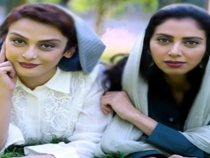 خواهرانه جذاب و دیدنی مونا و مارال فرجاد در طبیعت
