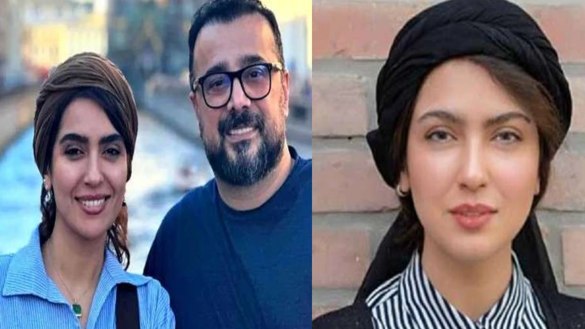 عکس جدید سه نفره مونا کرمی با همسرش سپند امیرسلیمانی و پسرش حامی