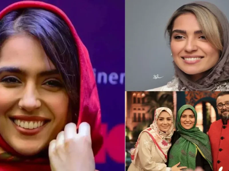 عکس رونمایی مونا کرمی از نوزادش