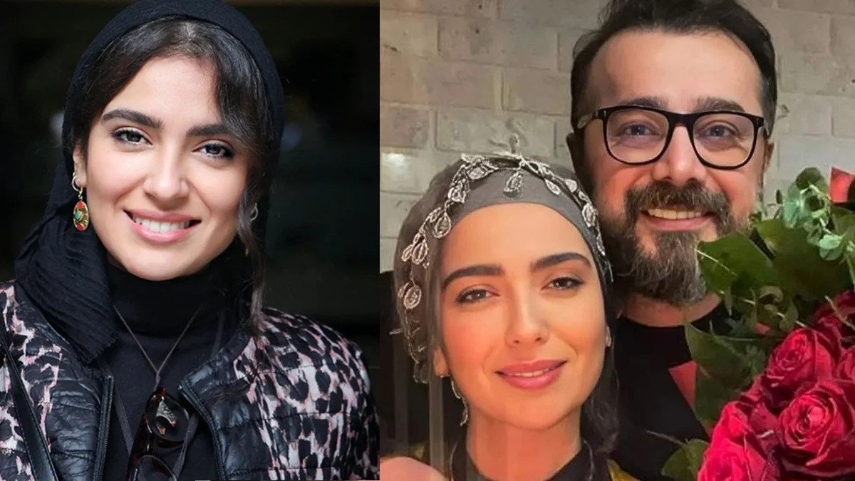 مونا کرمی بازیگر همسر سپند امیر سلیمانی در کنار مادرش