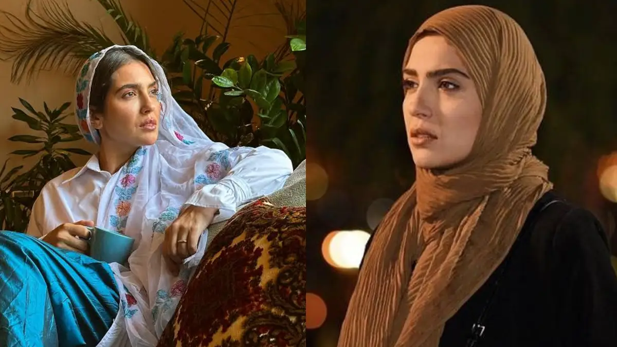 مونا کرمی در کنار مادر و پدرش