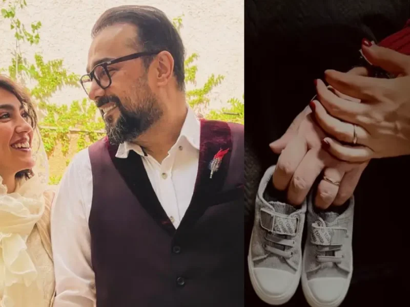 خبر جنجالی از بارداری «مونا کرمی» همسر سپند امیرسلیمانی با لباس حاملگی