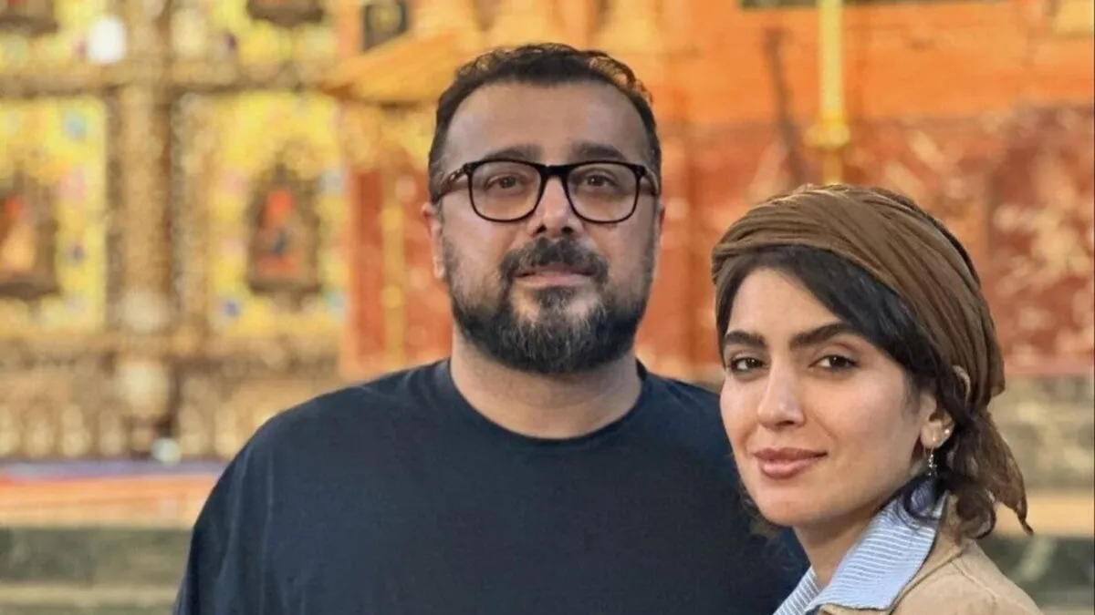 عکس مونا کرمی و همسرش از حس زیبای پدر و مادر شدن میگویند