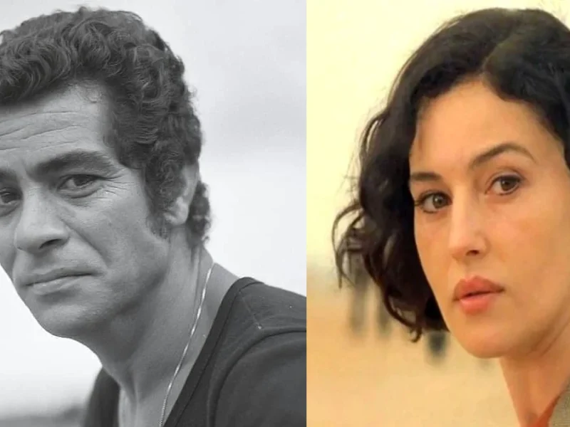 ژست صمیمی بهروز وثوقی و مونیکا بلوچی