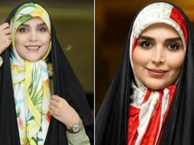 مژده لواسانی با مانتو عبایی شیک