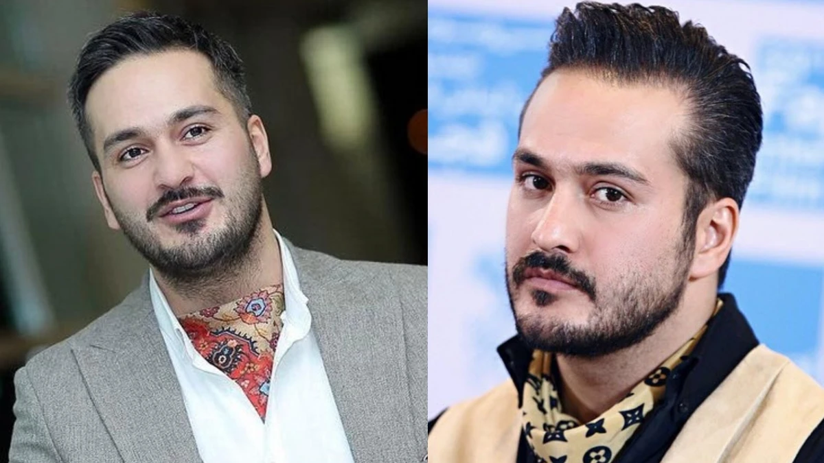 میلاد کی‌مرام با موهای سفید