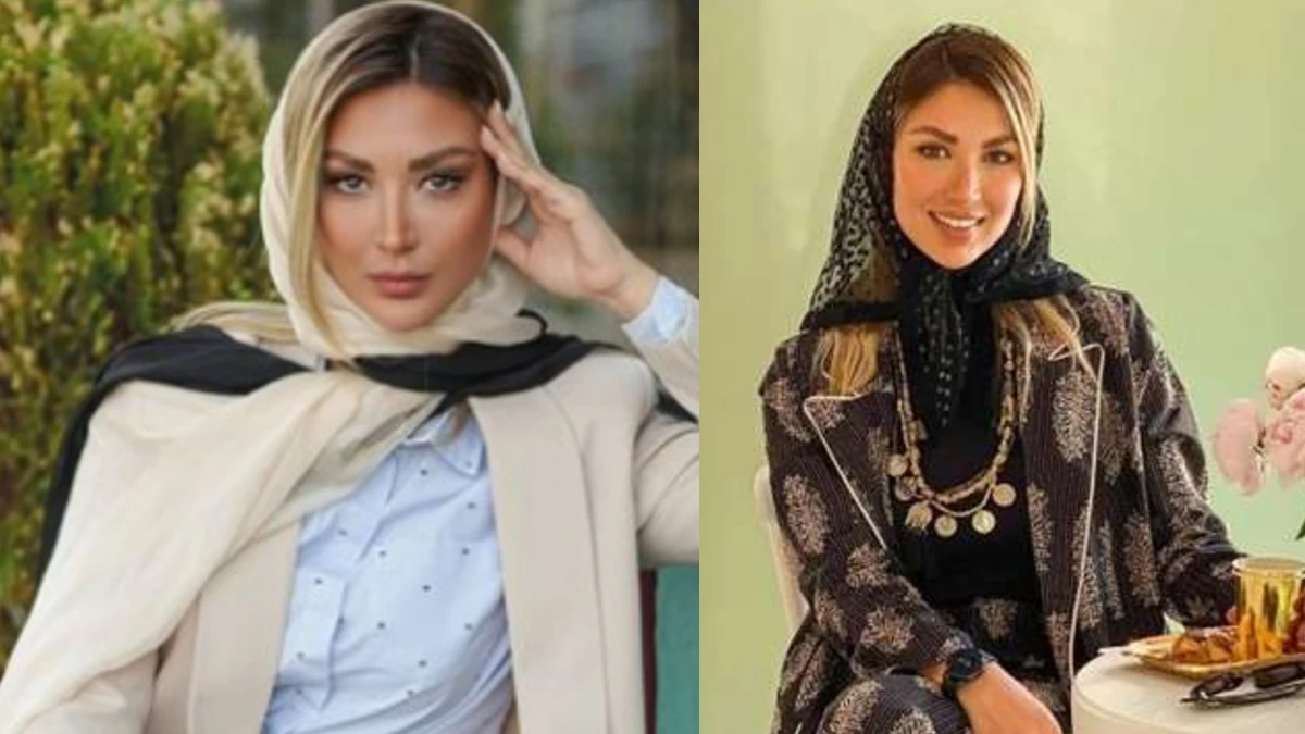 مینا مختاری تابلوی دیواری خاص و گلدان سفالی جذاب در خانهاش