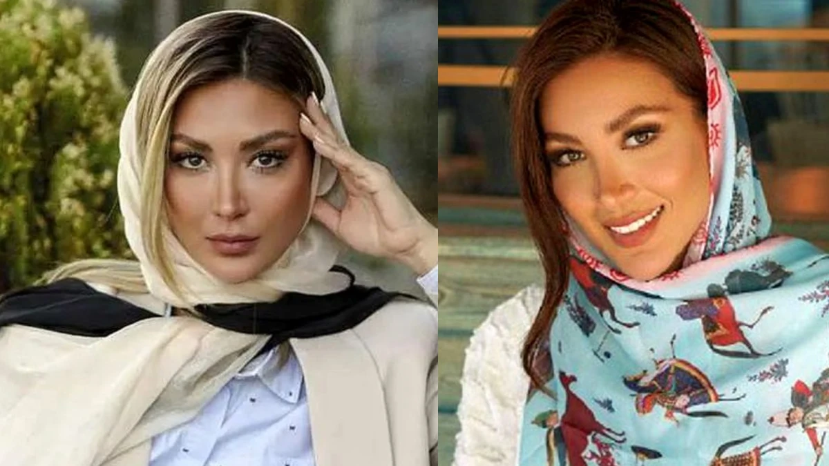 تیپ جدید مینا مختاری همسر بهرام رادان با عینک دودی جدیدش