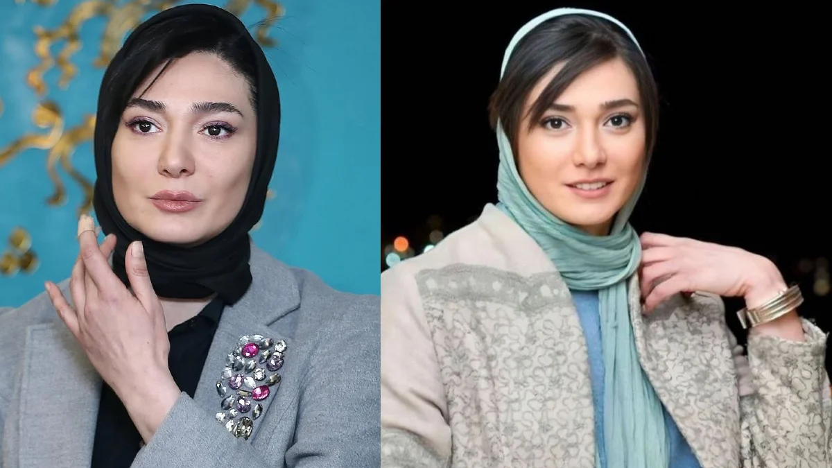 طرح عجیب مینا وحید بر روی صورتش